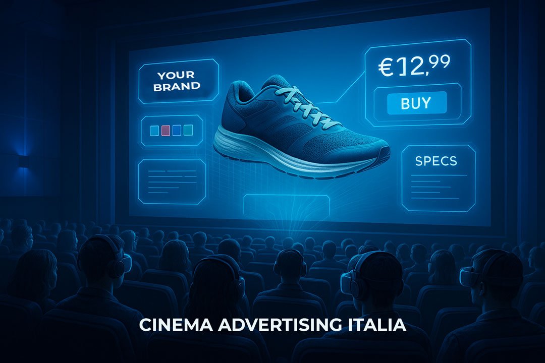 Realtà Aumentata al cinema per coinvolgere il pubblico nella pubblicità grazie al VR
